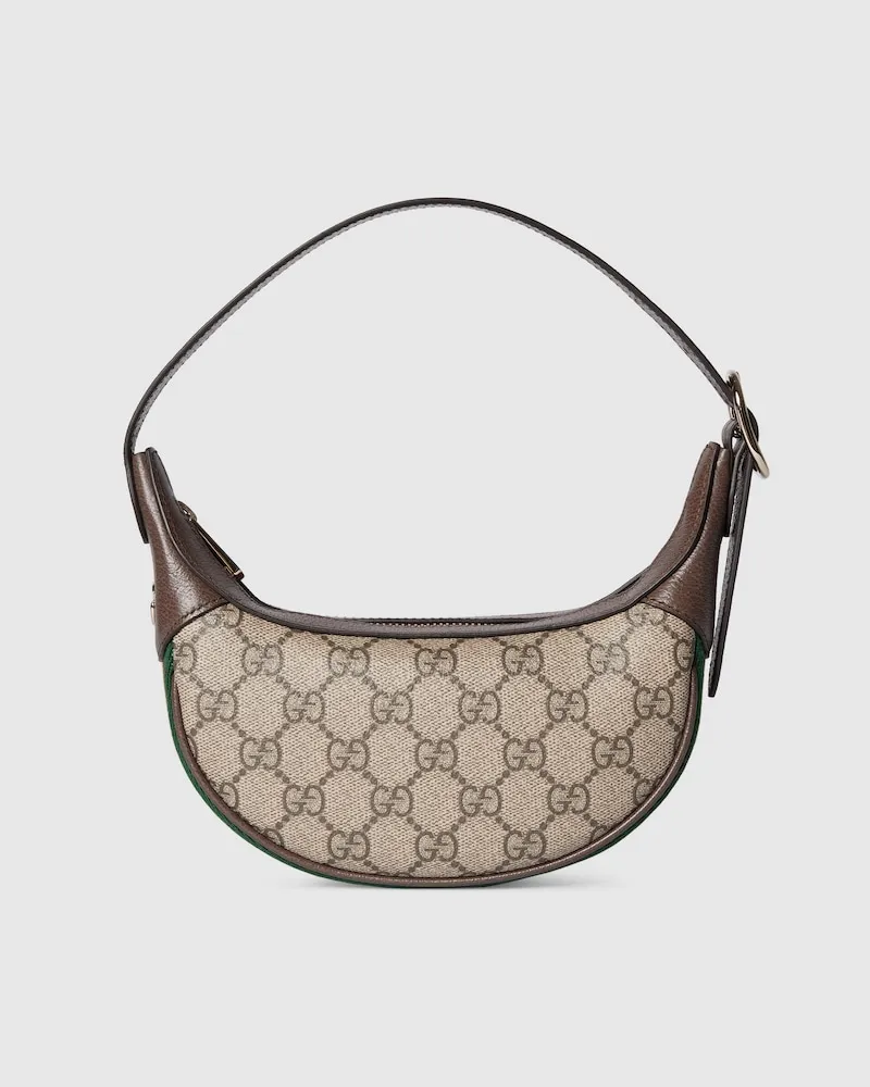 Gucci Kleine Ophidia Schultertasche Beige