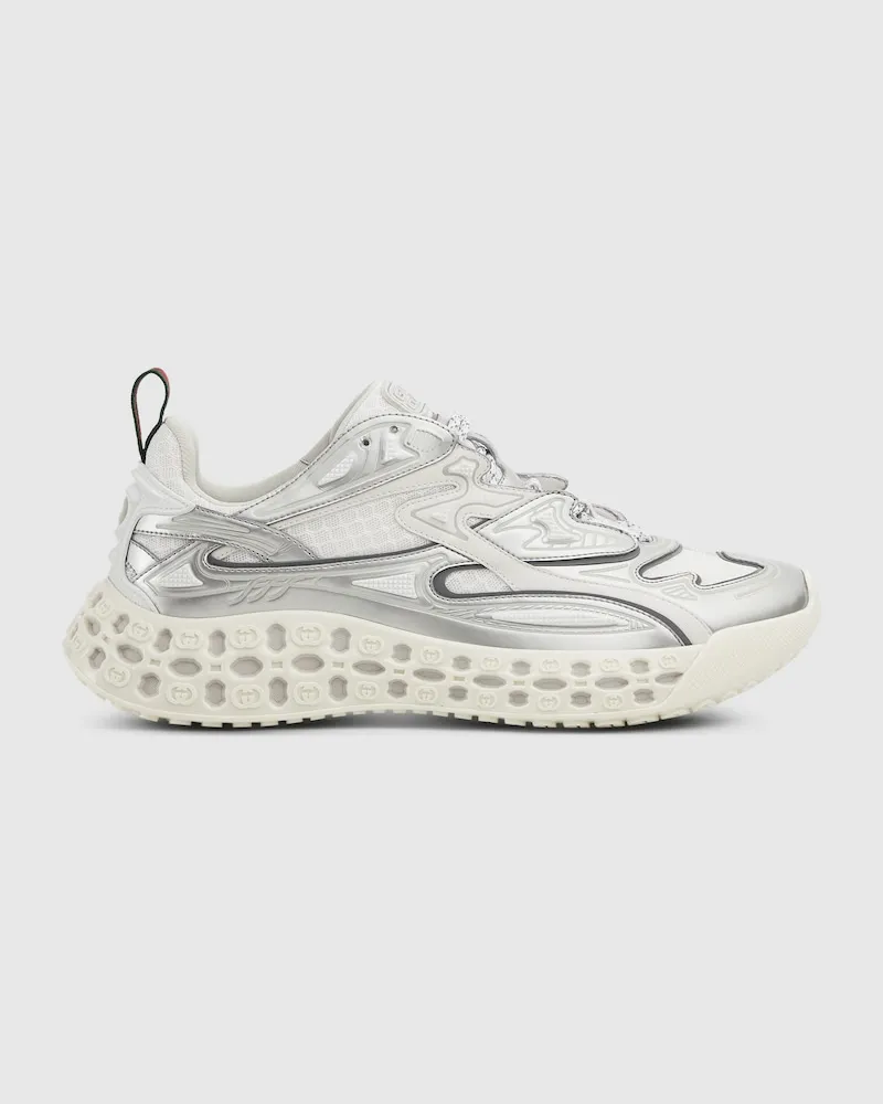 Gucci cub3d Herrensneaker, Größe Grau