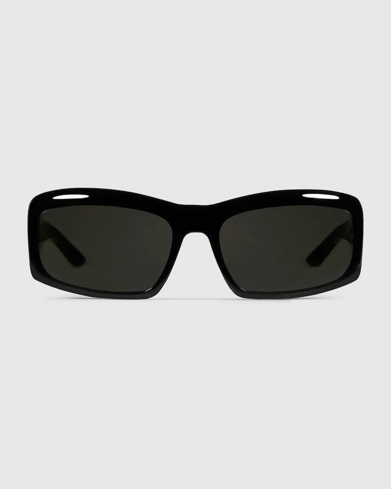 Gucci Sonnenbrille Mit Rechteckigem Rahmen Schwarz