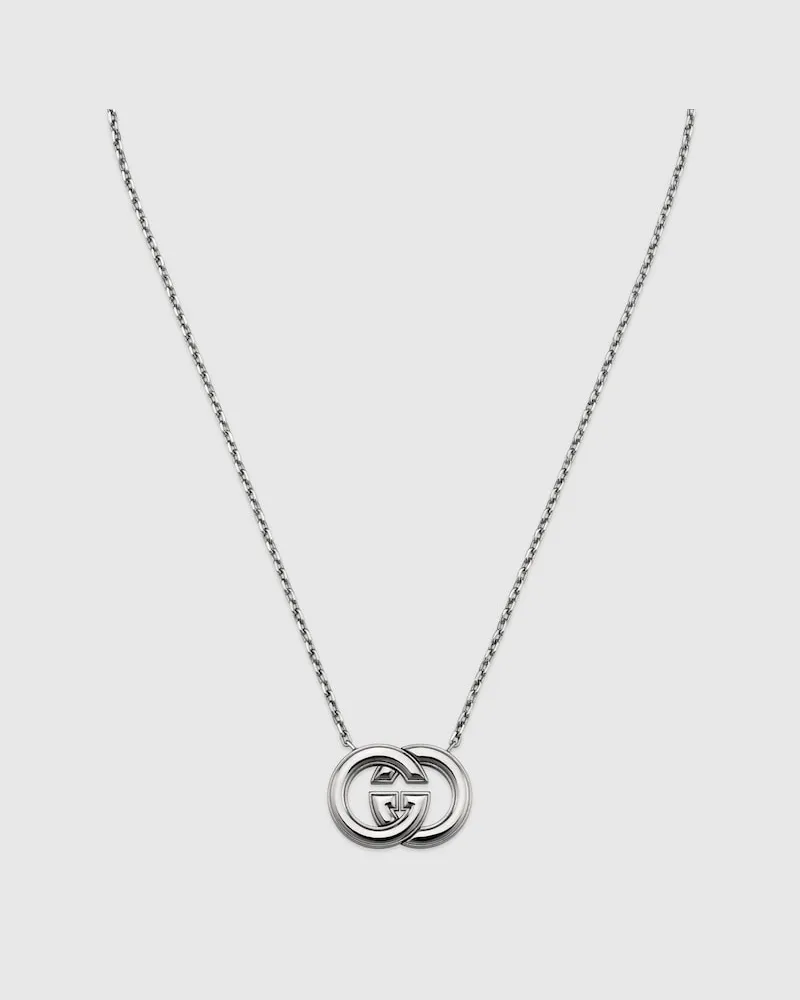 Gucci Interlocking Halskette Mit Anhänger Undefined