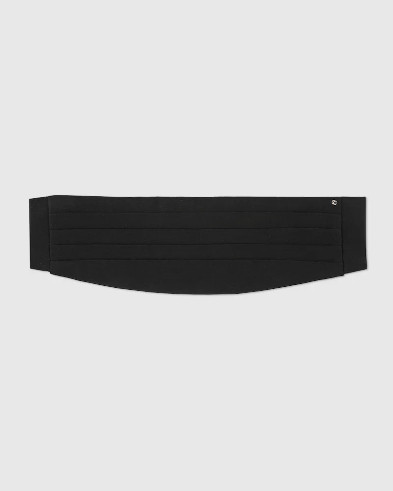 Gucci Ceinture De Smoking En Soie, Taille Noir
