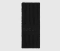 Schal aus Wolle Und Kaschmir Mit Stickerei