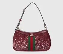 Kleine Ophidia Schultertasche Mit Kristallen