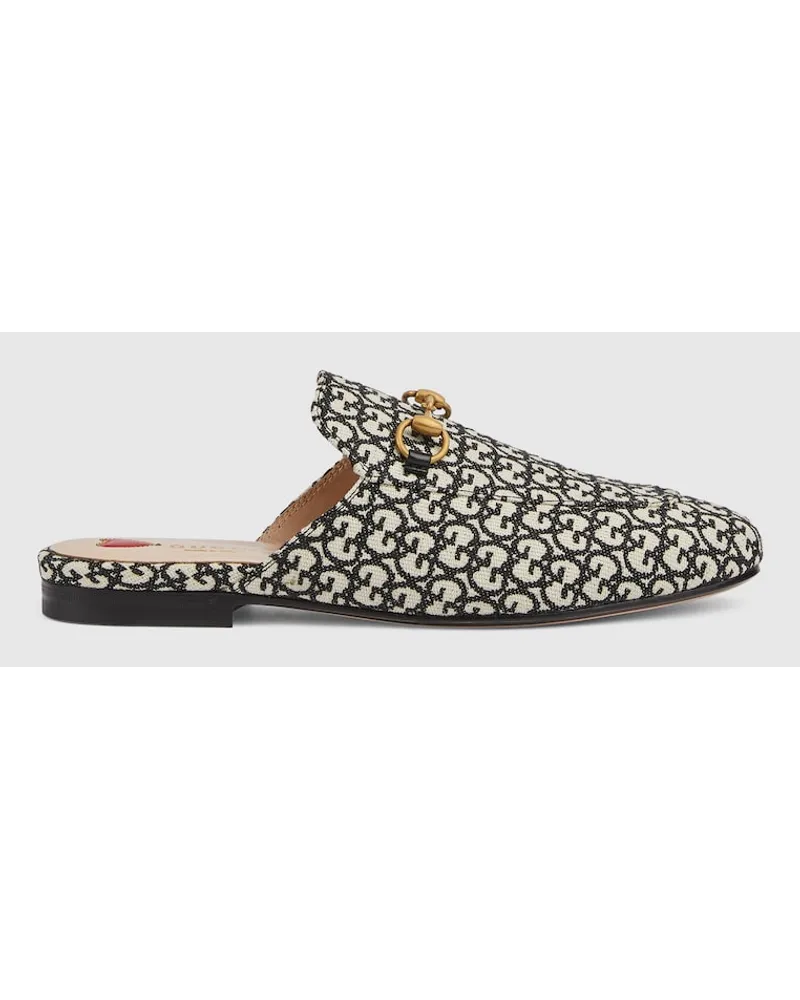 Gucci Princetown Damenslipper Schwarz