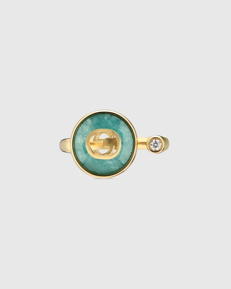 Gucci Interlocking Ring 18 Karat Undefined