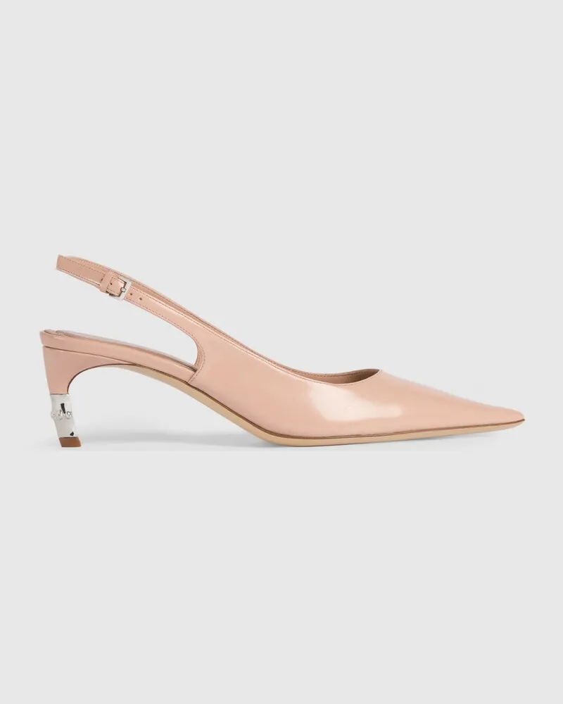 Gucci Damenschuh mit Fersenriemchen Und 'Castello Pink