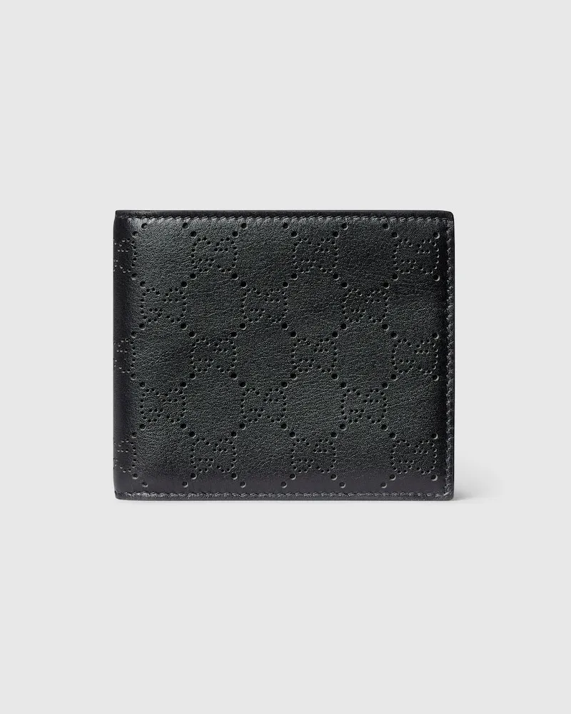 Gucci Aria Faltbrieftasche Schwarz