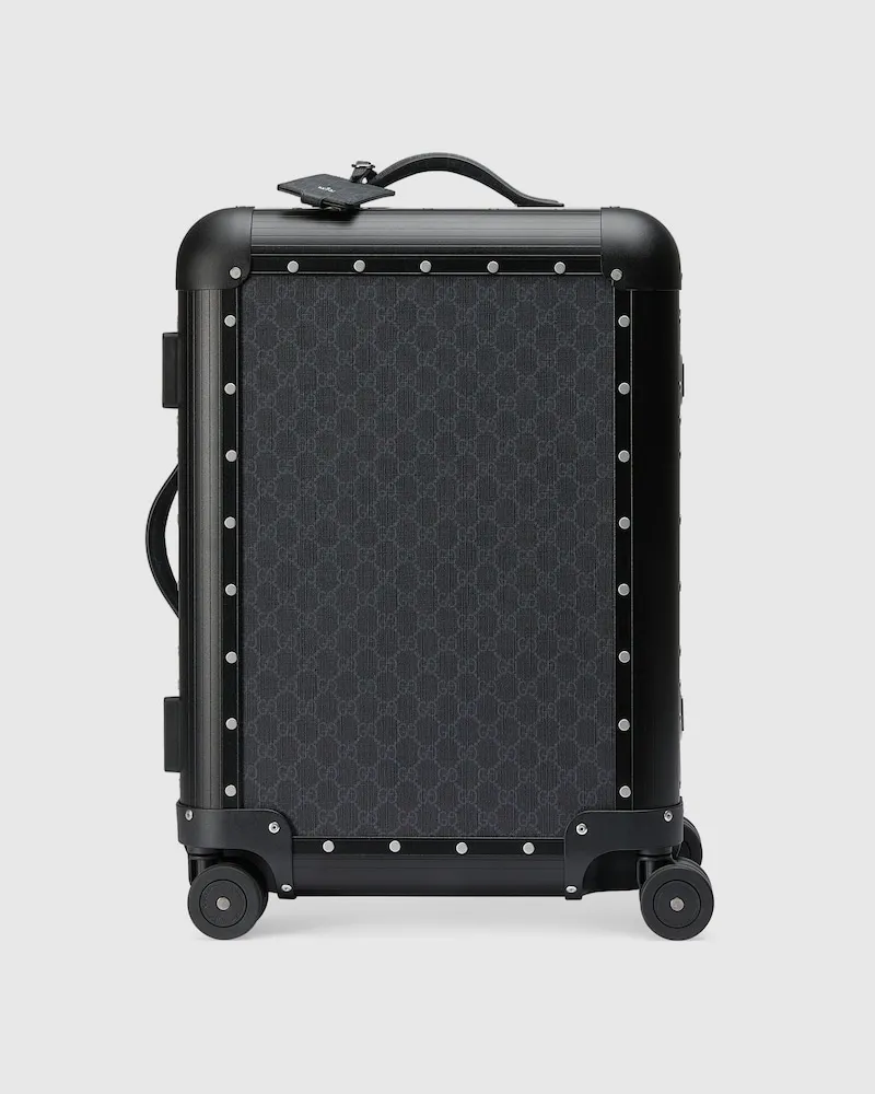 Gucci Valise À Roulettes Format Cabine Plus Porter Noir