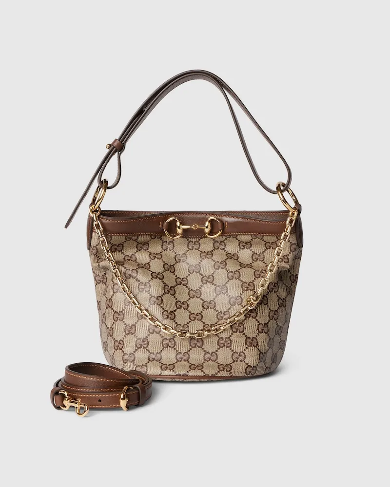 Gucci Starlet Mini-Bucket Bag Beige