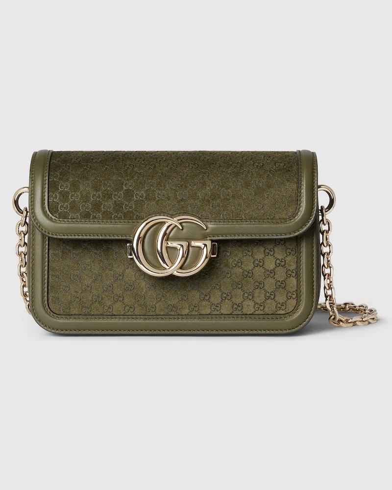 Gucci Kleine Go Schultertasche Grün
