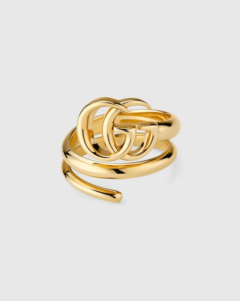 Gucci GG Marmont Ring mit Doppelter Reihe Undefined