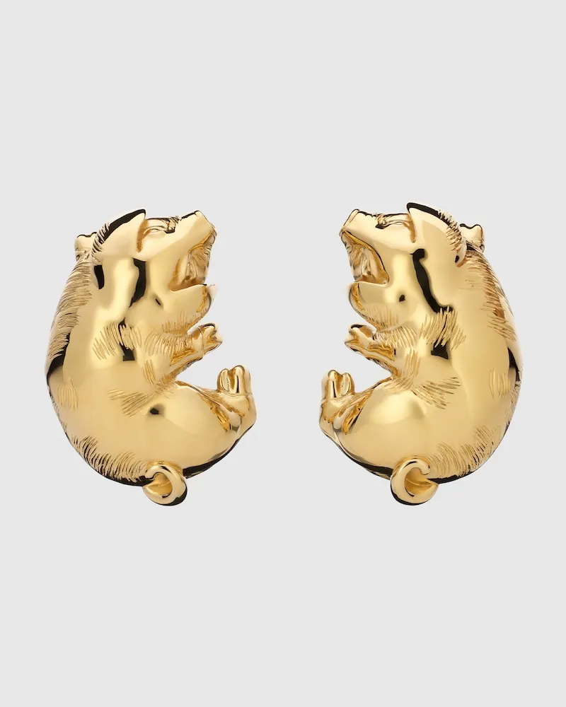 Gucci Ohrringe In Schweineform Undefined