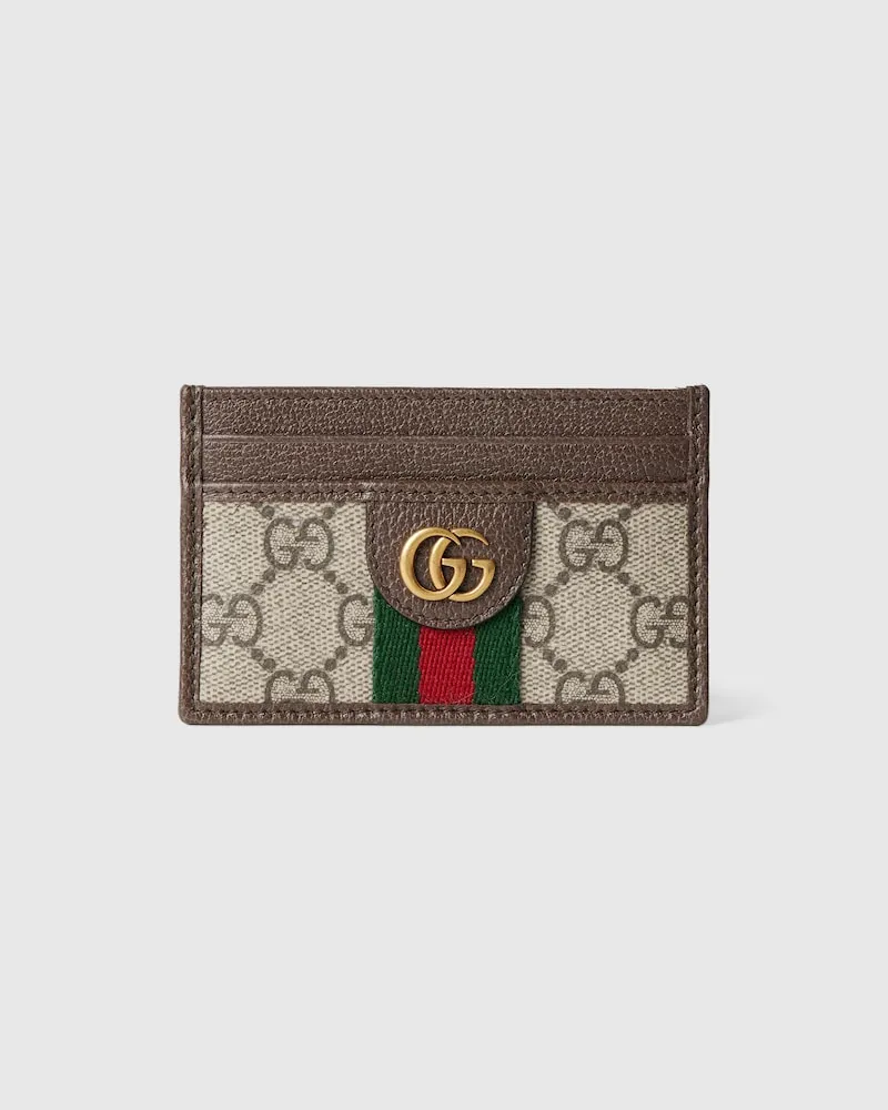 Gucci Ophidia Kartenetui Beige