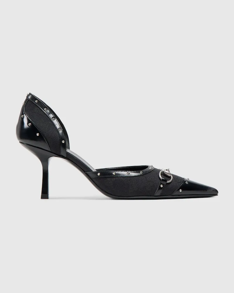 Gucci Savoy Damenpumps, Größe Schwarz