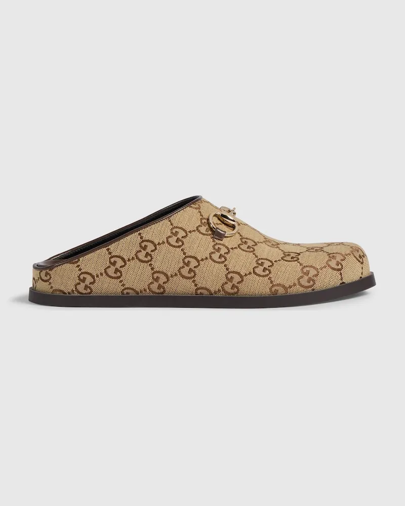 Gucci Mules Avec Mors Pour Femme, Taille Marron