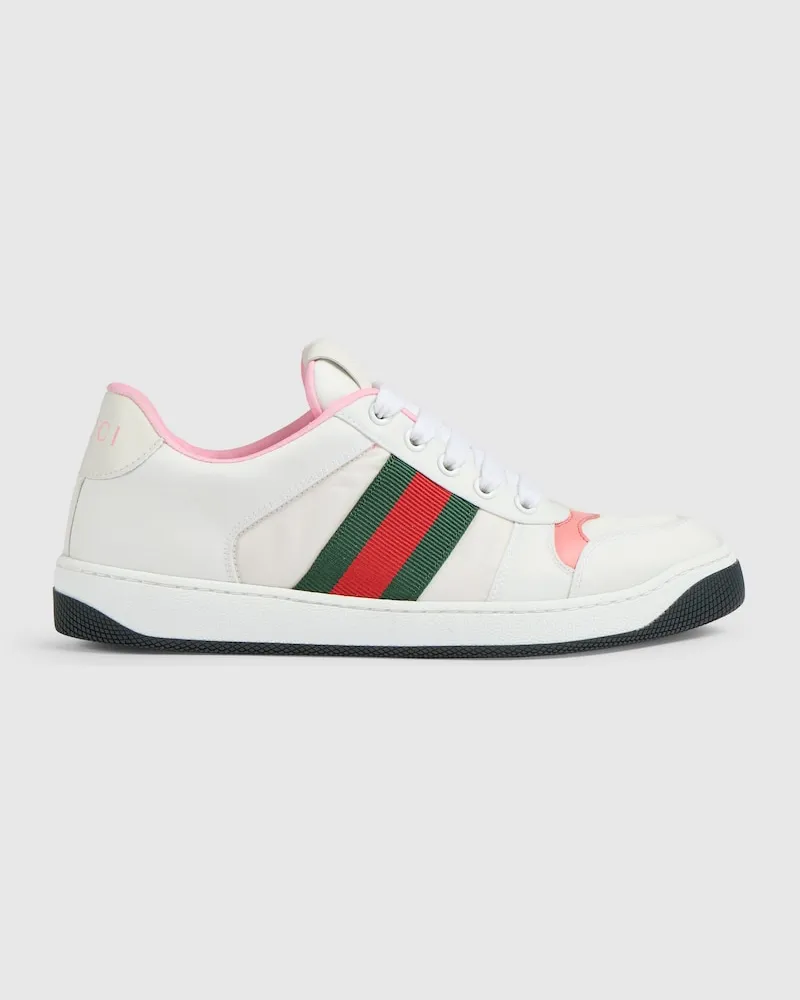Gucci Screener Damensneaker, Größe Weiß