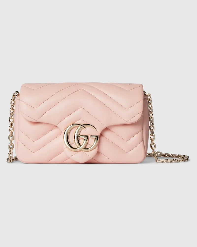 Gucci GG Marmont Mini-Schultertasche Pink