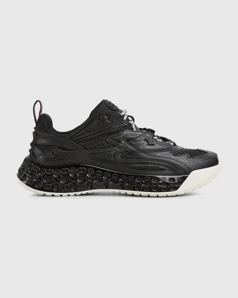 Gucci cub3d Herrensneaker, Größe Schwarz