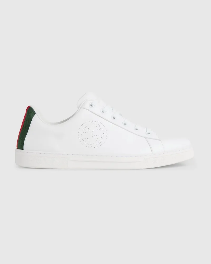 Gucci Ace Herrensneaker Weiß