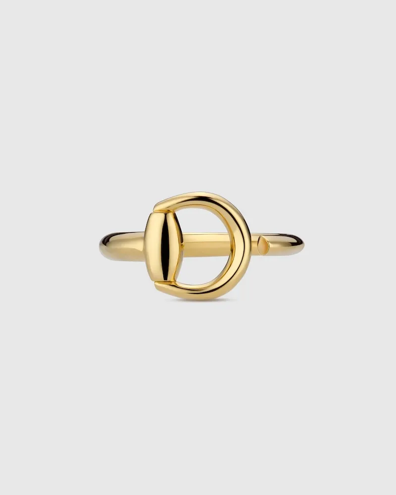 Gucci Horsebit 18k Offener Ring Undefined