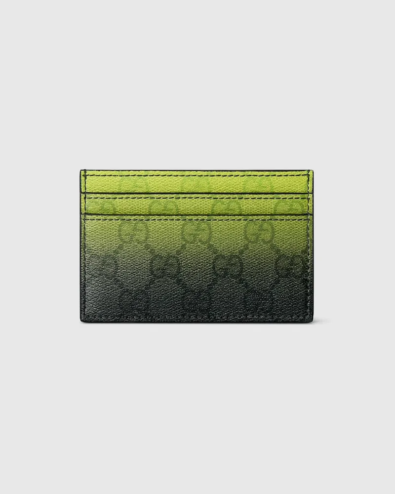 Gucci Chroma Kartenetui Grün