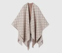 Cape aus GG Wolljacquard