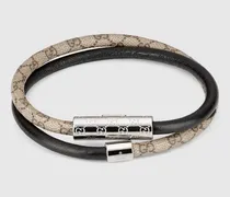 Doppeltes Armband Mit GG Detail, Größe