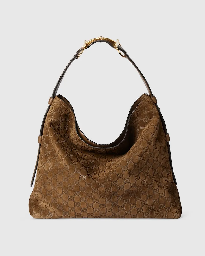 Gucci Großer Beatrix Shopper Braun