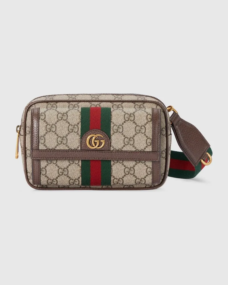Gucci Ophidia Mini-Tasche Beige