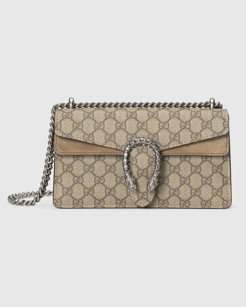 Gucci Mittelgroße Dionysus Schultertasche Beige
