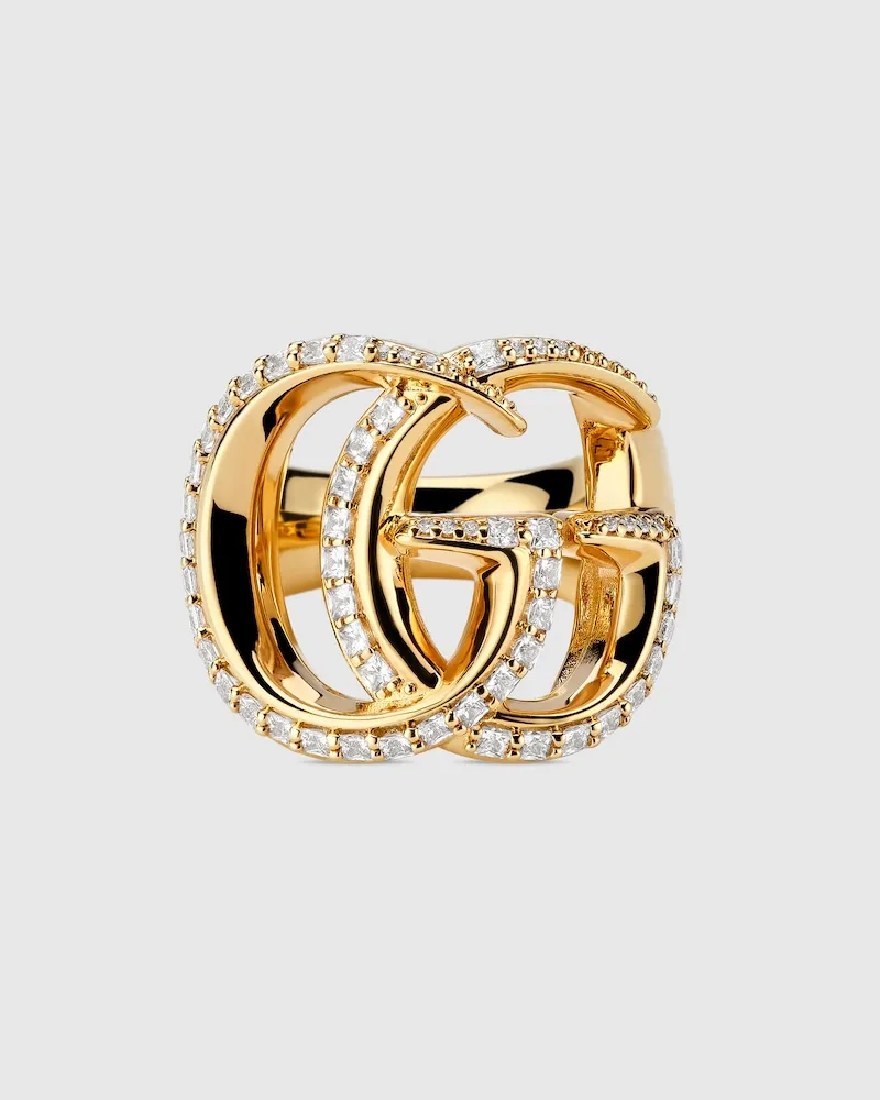 Gucci GG Marmont Ring mit Cut-out-Detail Undefined