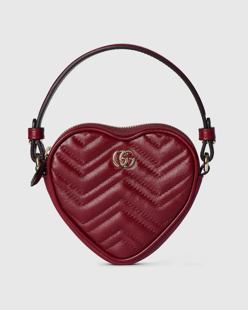 Gucci GG Marmont Mini-Tasche Bordeauxrot