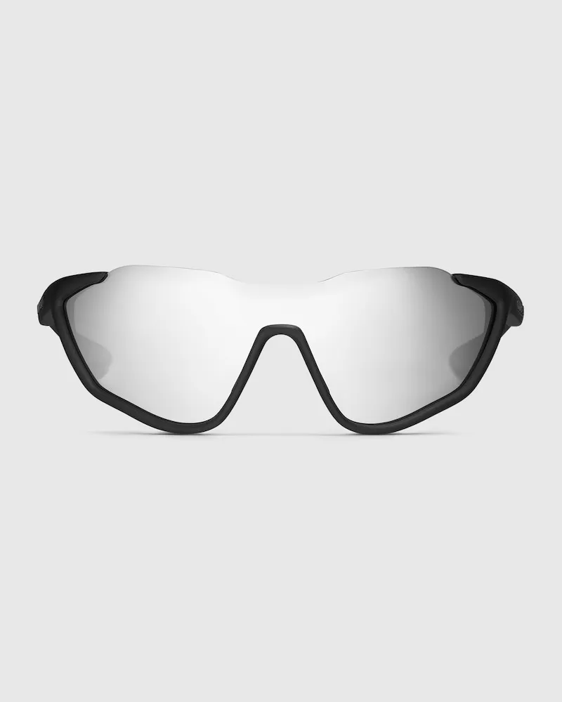 Gucci Sonnenbrille In Maskenform Schwarz