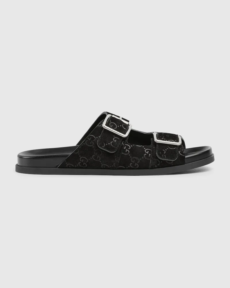 Gucci Herrenpantolette, Größe Schwarz