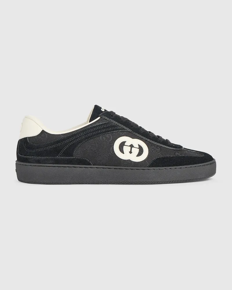 Gucci G75 Herrensneaker Schwarz