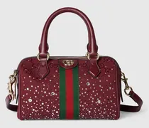 Kleine Ophidia Boston Bag Mit Kristallen