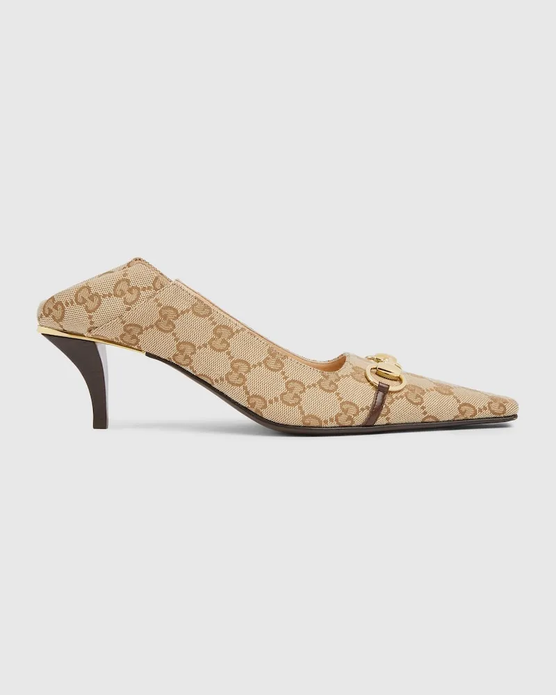 Gucci Vittoria Damenpumps, Größe Beige