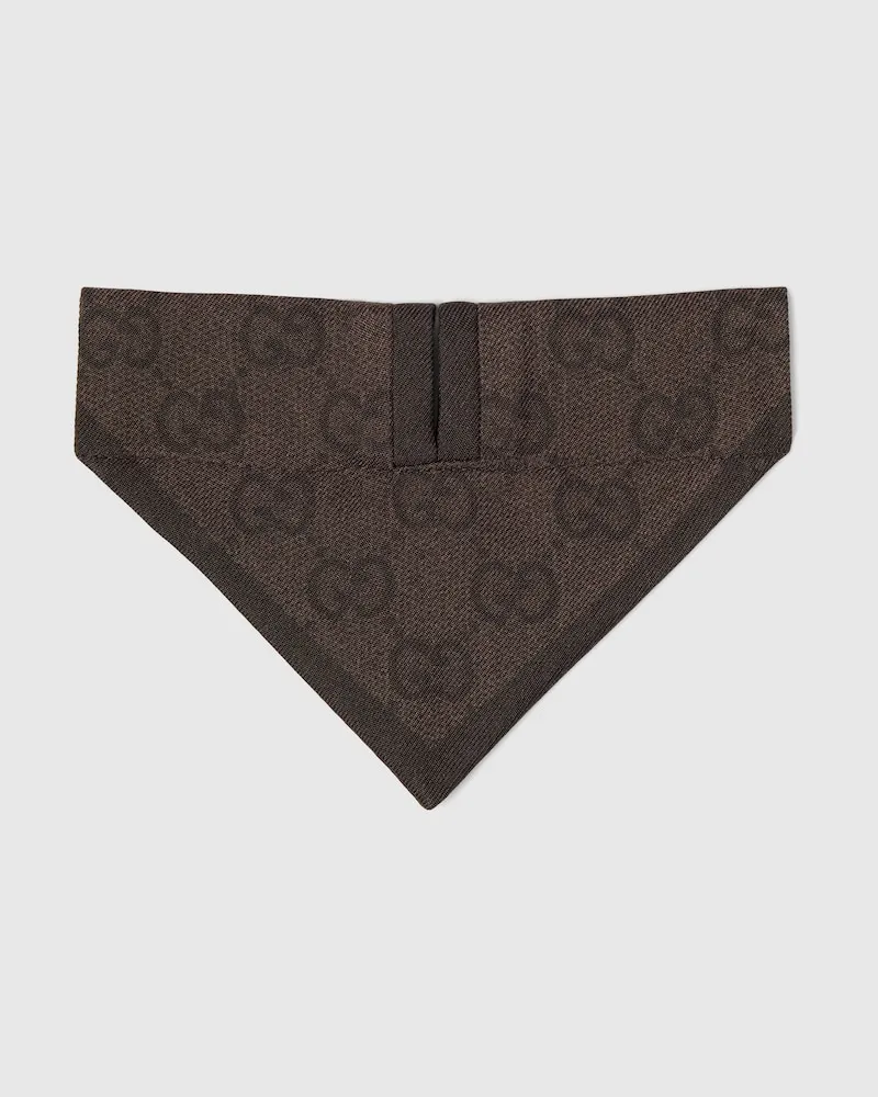 Gucci Extra-kleines Haustier-Bandana, Größe Beige