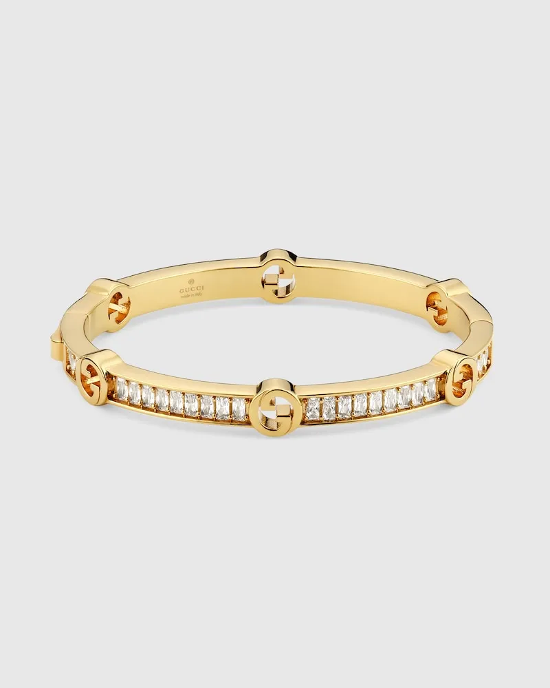 Gucci Blondie Armspange mit Kristallen Undefined