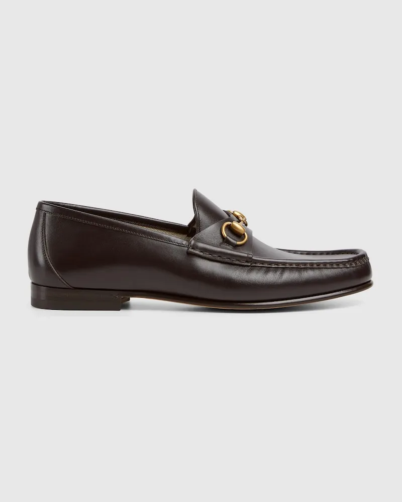 Gucci Horsebit 1953 Herrenloafer, Größe Braun