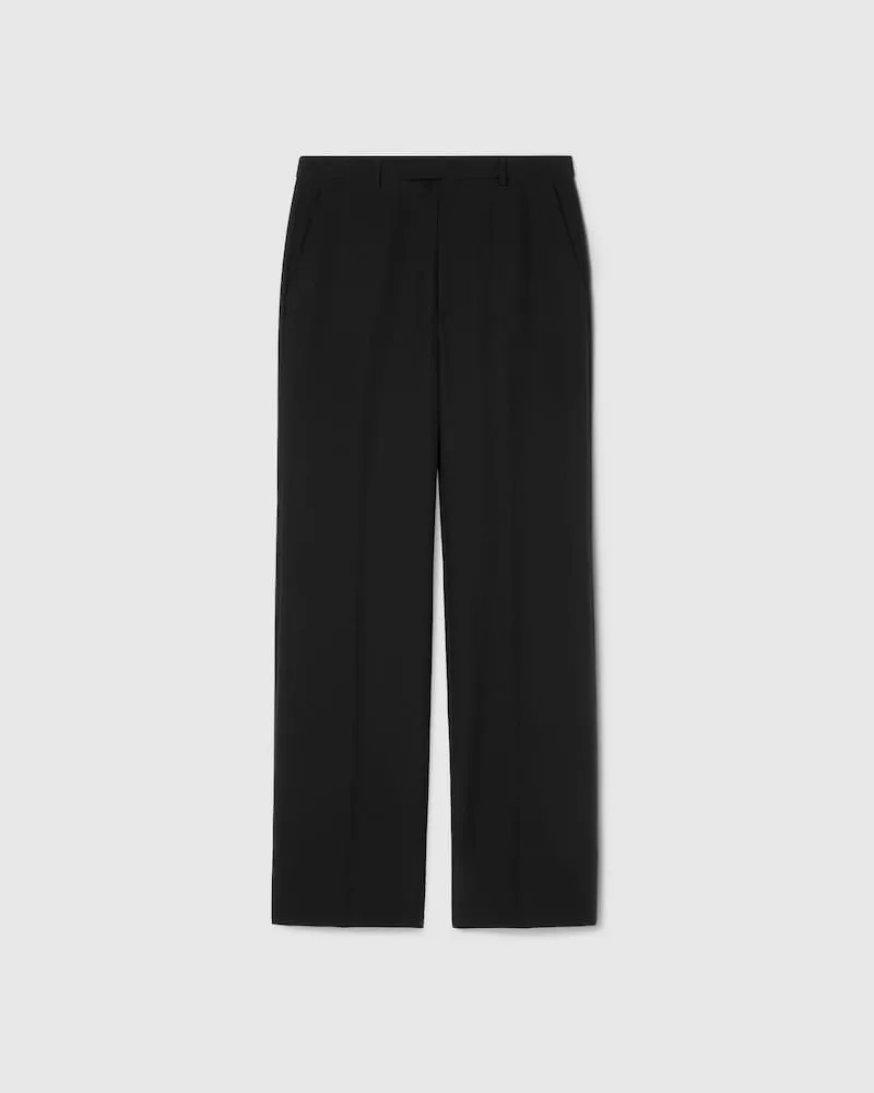 Gucci Hose aus Seidentwill, Größe Schwarz