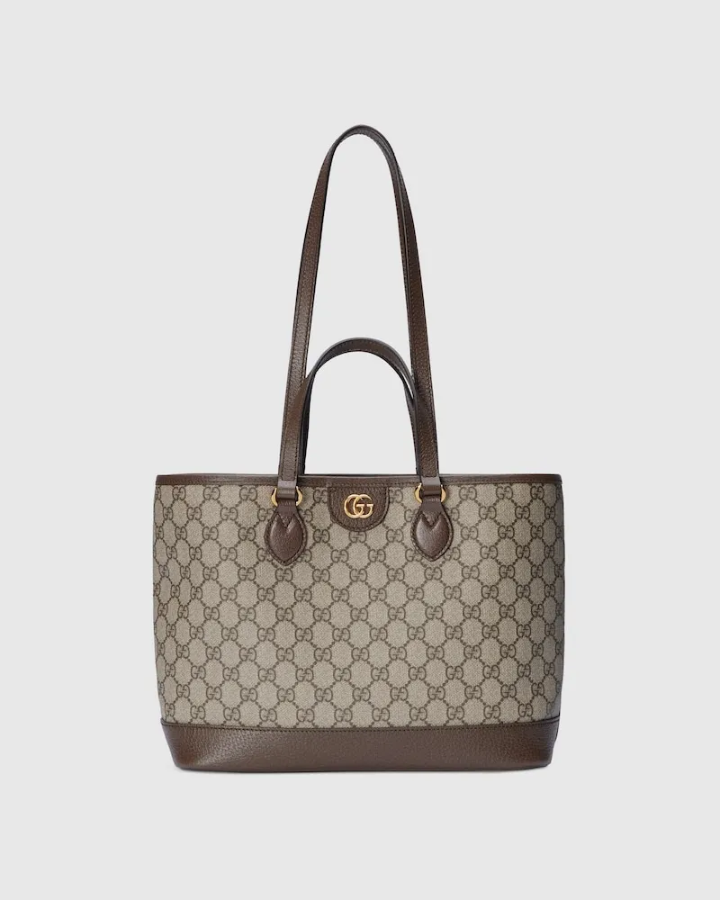 Gucci Mittelgroßer Ophidia Shopper Beige