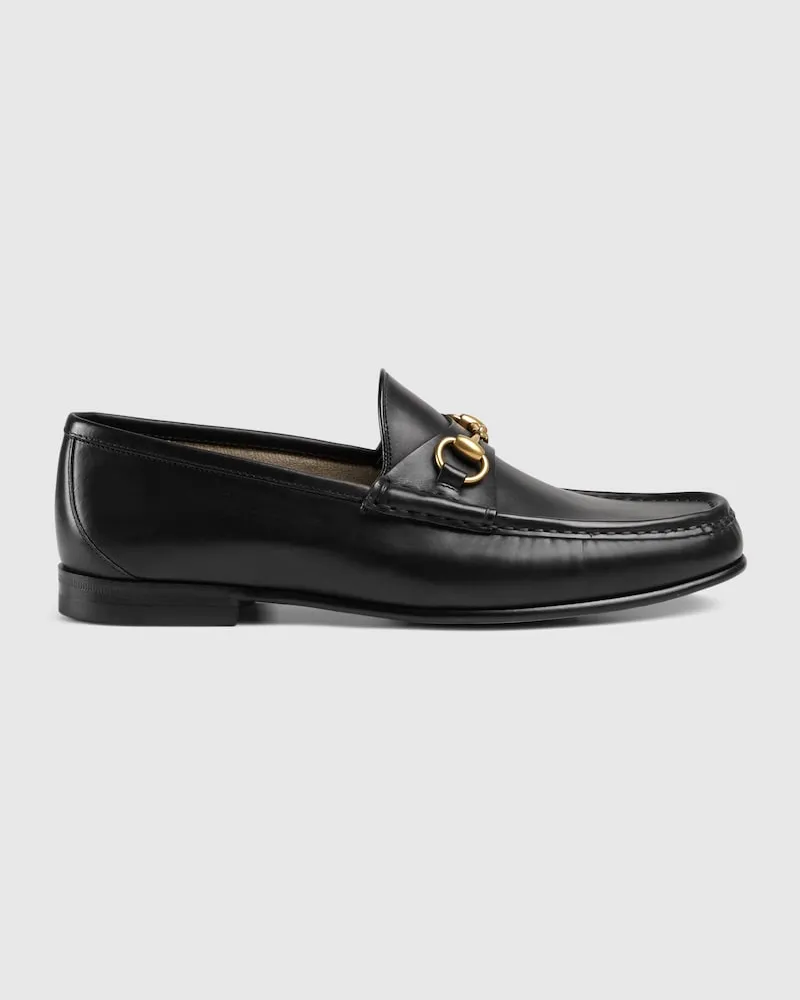 Gucci Horsebit 1953 Herrenloafer, Größe Schwarz