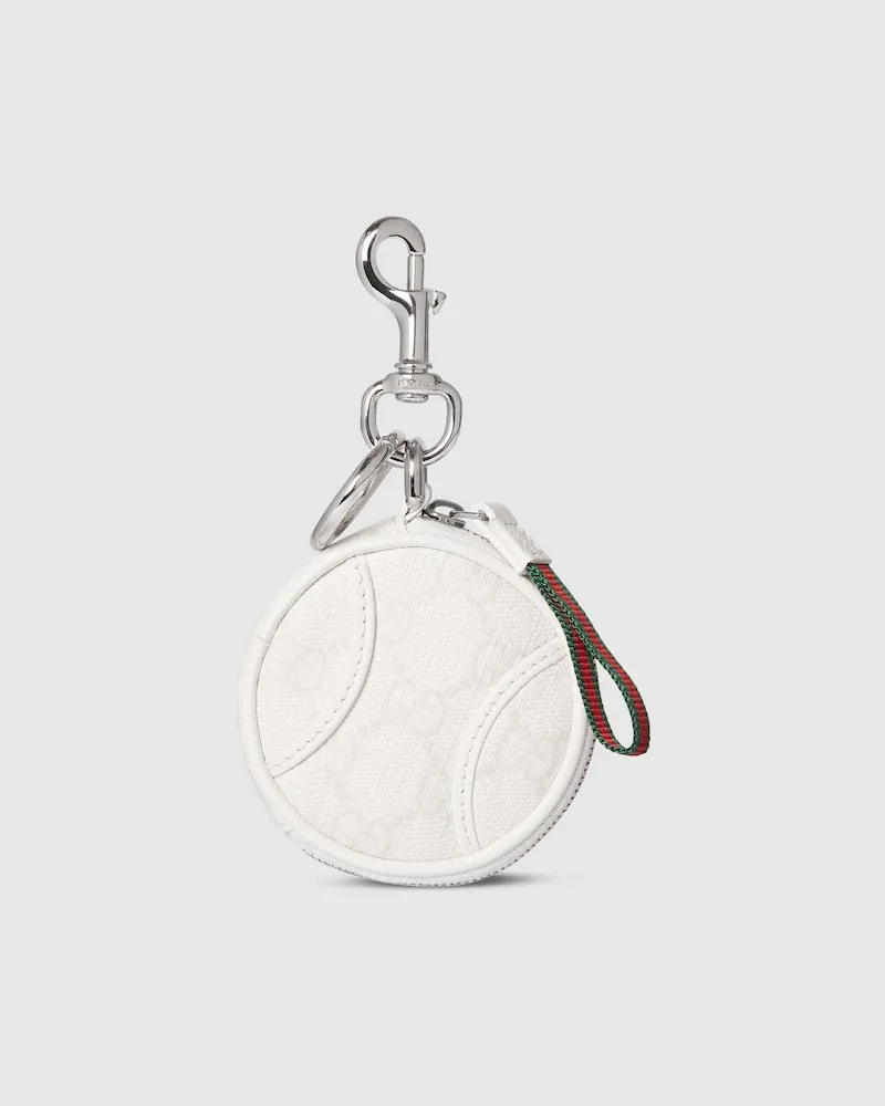 Gucci Porte-monnaie En Forme De Balle De Tennis Blanc