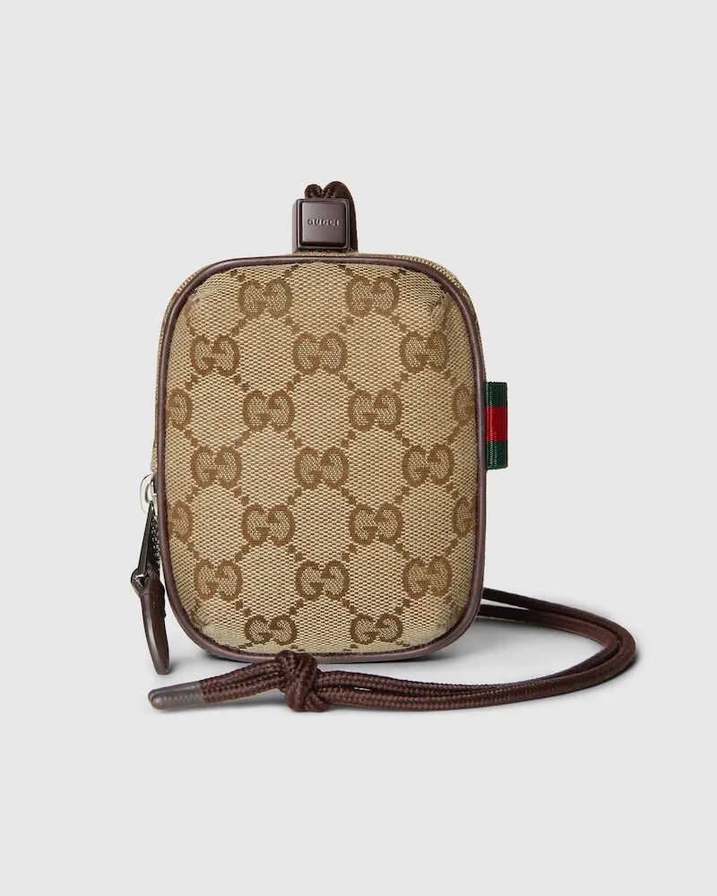 Gucci Mini-Tasche aus GG Canvas Beige