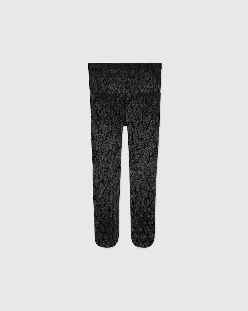 Gucci GG Strumpfhose, Größe Schwarz