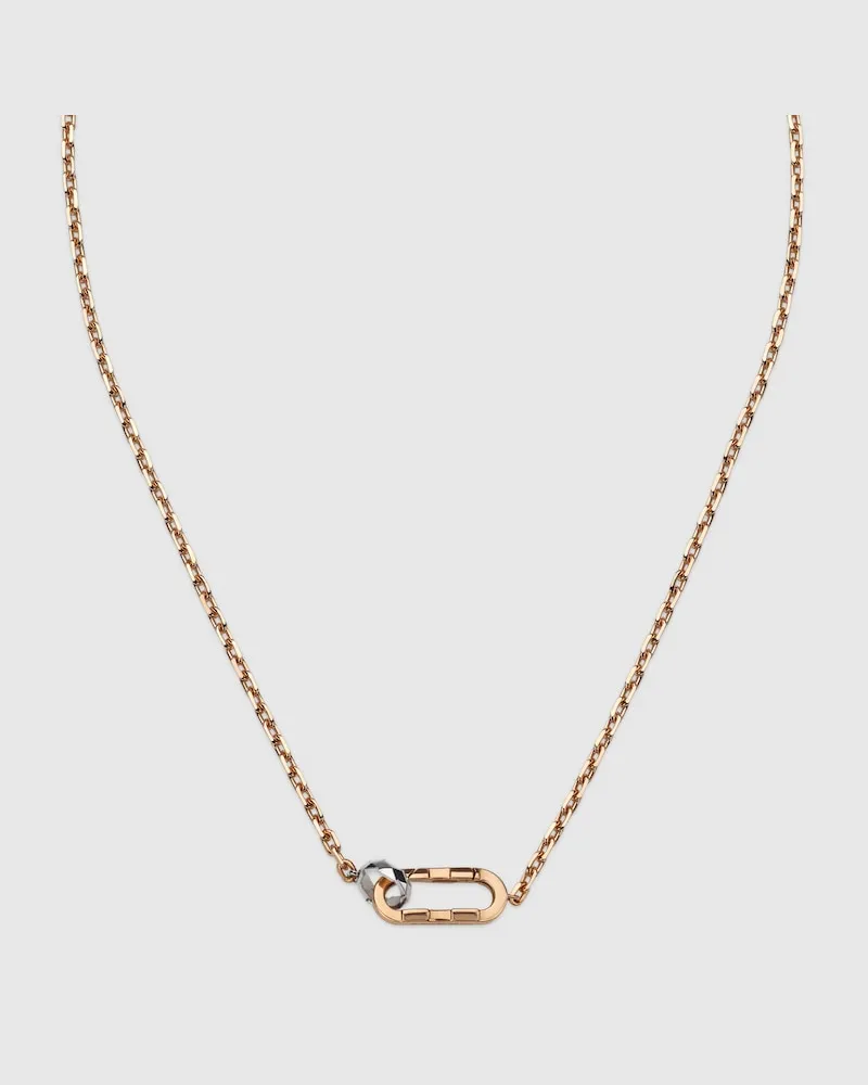 Gucci Link to Love Gliederhalskette 18 Karat Undefined