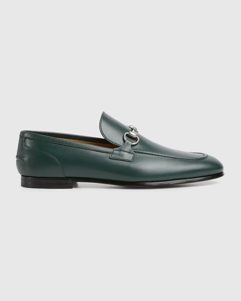 Gucci Jordaan Herrenloafer, Größe Grün