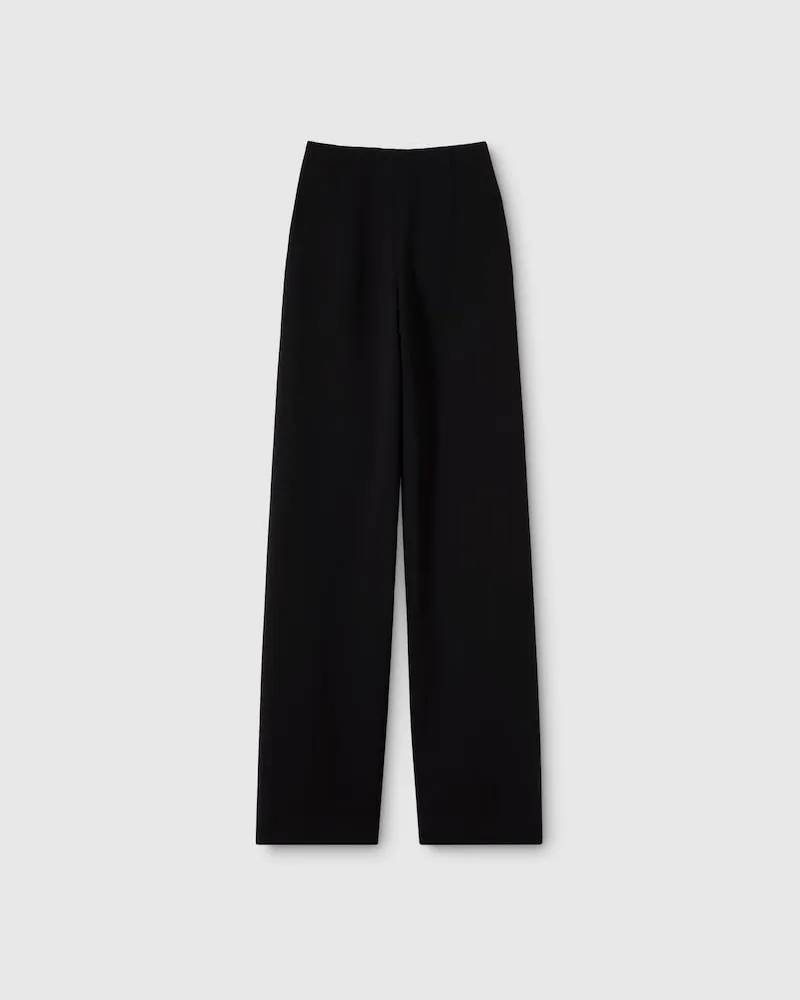 Gucci Pantalon En Laine Stretch Technique, Taille Noir