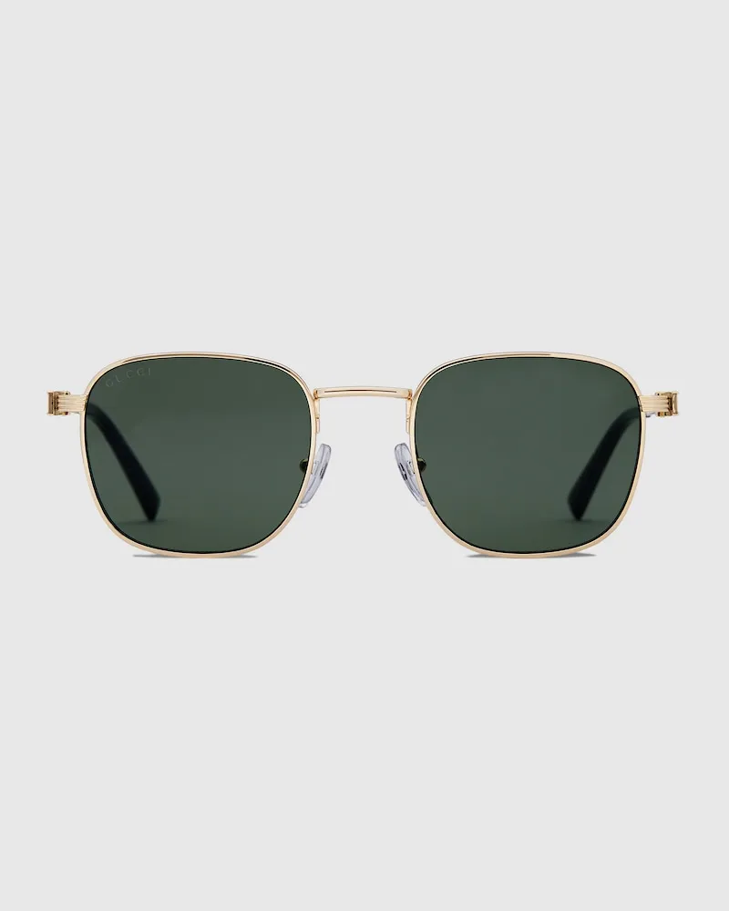 Gucci Sonnenbrille Mit Rundem Rahmen Gold